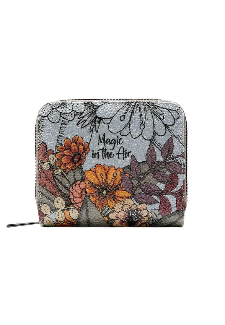 Femme Multicolore Portefeuille - Magic in the Air Motif