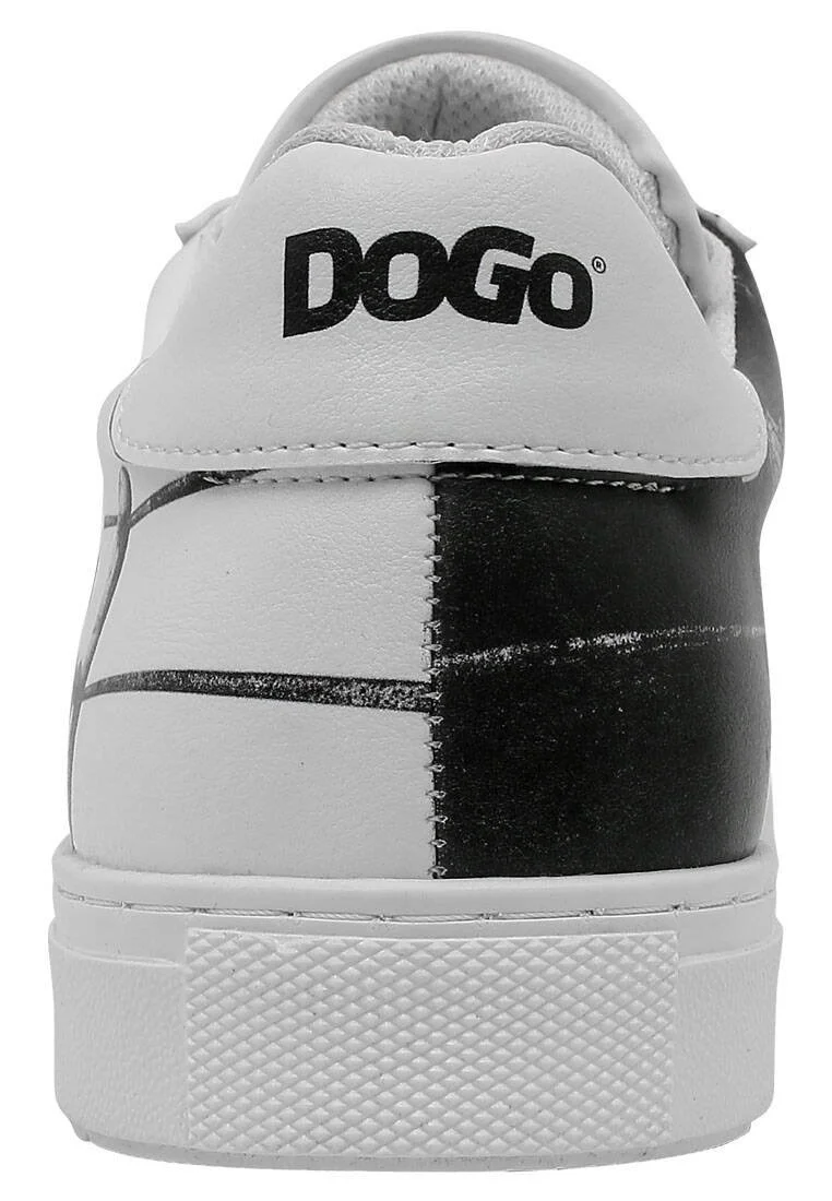 Homme Cuir Vegan Blanc Baskets - Champion Motif
