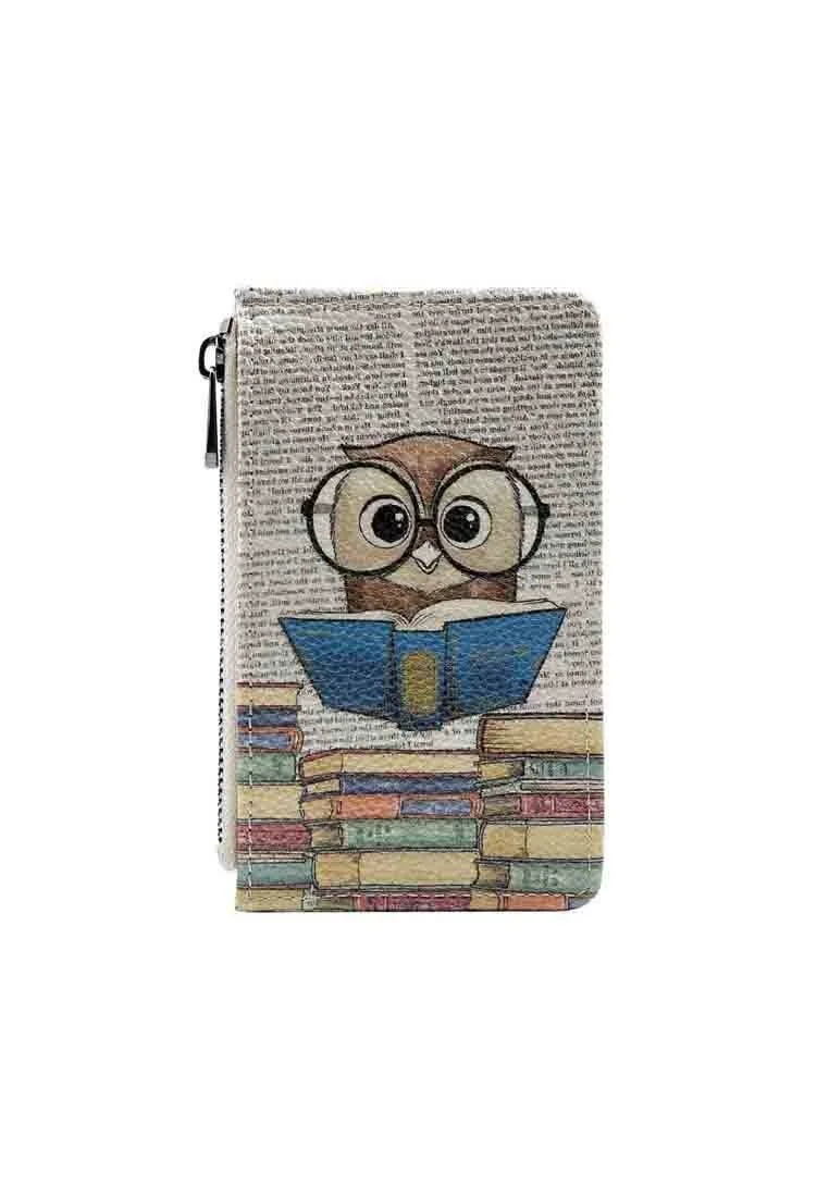 Kadın Çok Renkli Cüzdan - The Wise Owl Tasarım