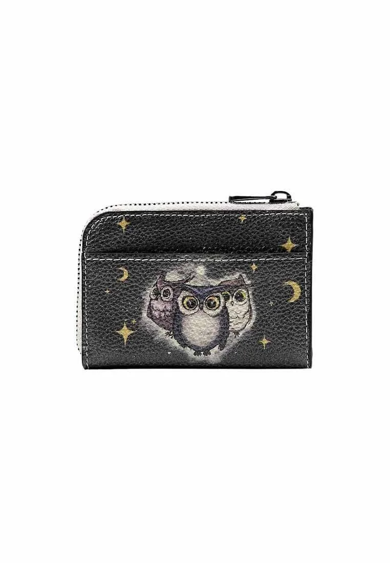 Kadın Lacivert Cüzdan - Owls Family Tasarım