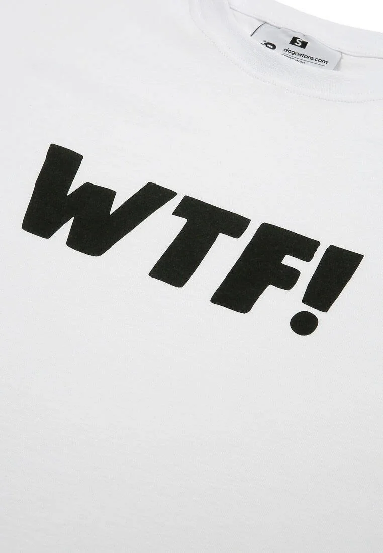 Kadın Vegan Beyaz T-Shirt - WTF Tasarım