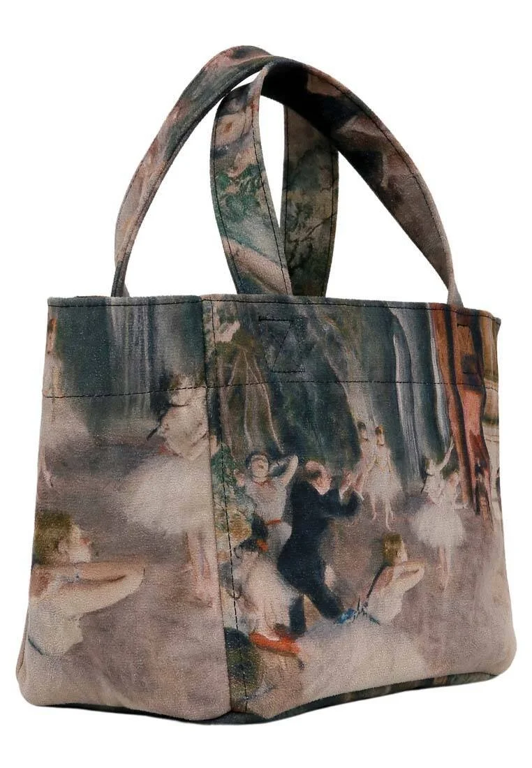 Kadın Vegan Çok Renkli Medium Tote Bag - Ballerinas Tasarım