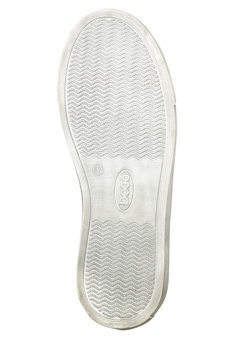 Kadın Vegan Deri Bej Sneakers - Artisan Tasarım