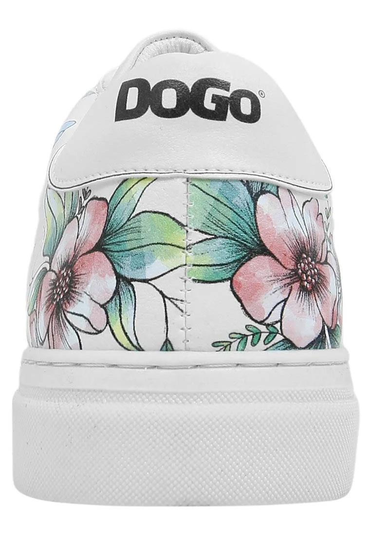 Kadın Vegan Deri Beyaz Sneakers - As Free As a Bird Tasarım