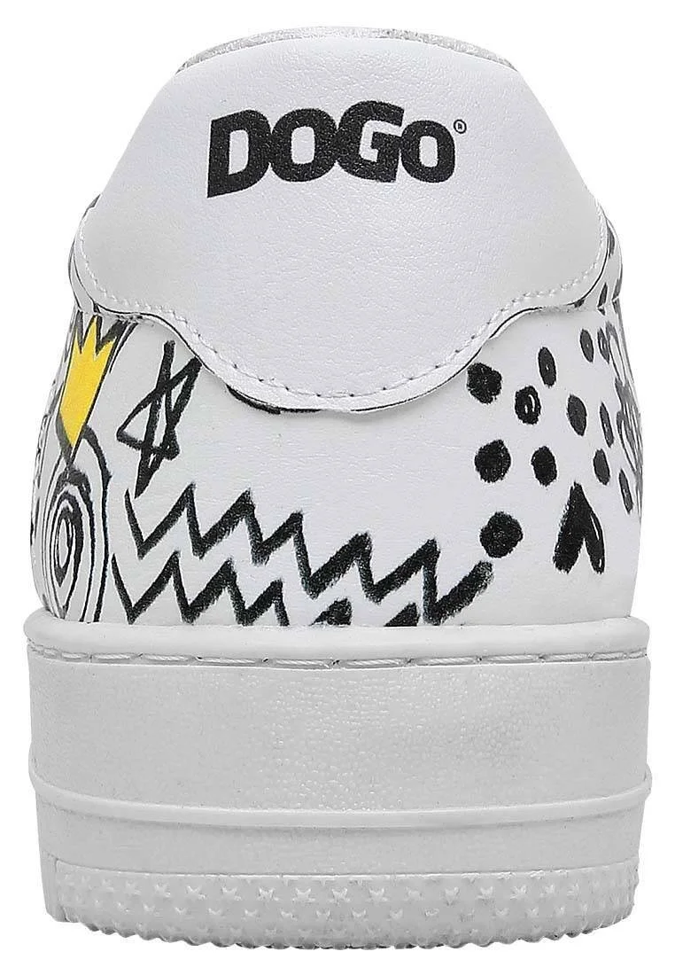 Kadın Vegan Deri Beyaz Sneakers - Icon Tasarım