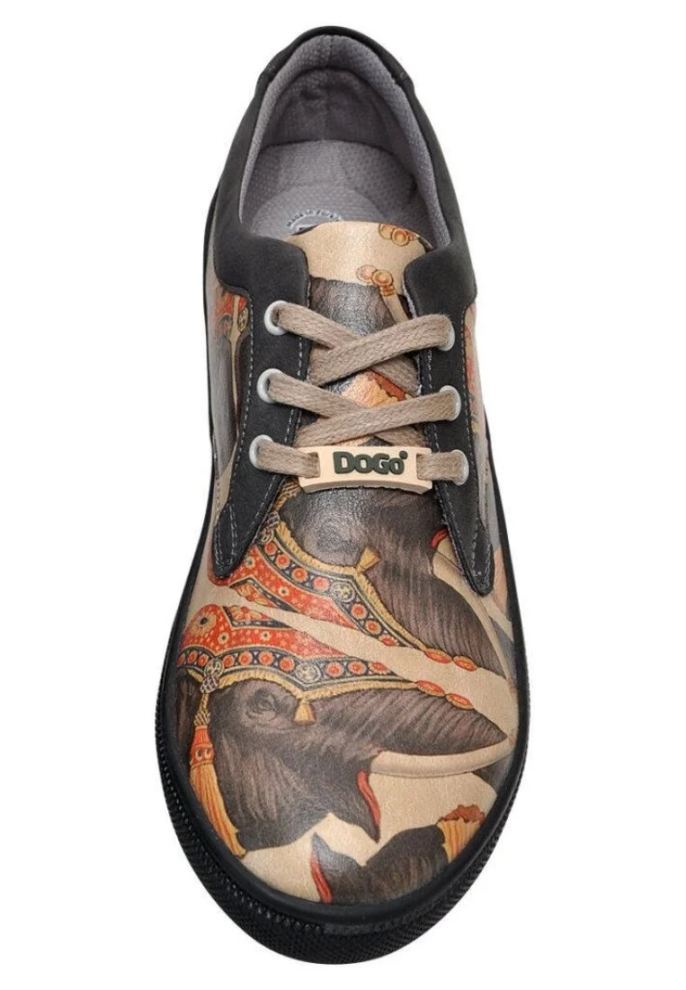 Kadın Vegan Deri Çok Renkli Sneakers - Elephant Tasarım