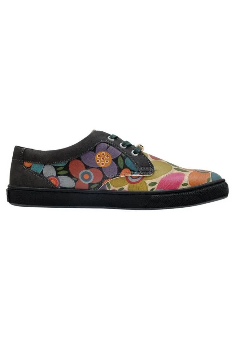 Kadın Vegan Deri Çok Renkli Sneakers - Spring Drops Tasarım
