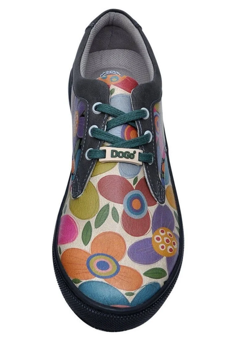 Kadın Vegan Deri Çok Renkli Sneakers - Spring Drops Tasarım
