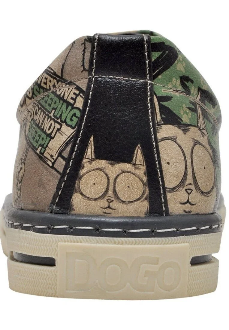 Kadın Vegan Deri Çok Renkli Sneakers - Cannot Sleep Tasarım