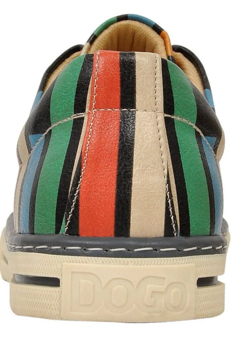 Kadın Vegan Deri Çok Renkli Sneakers - Sticks Tasarım