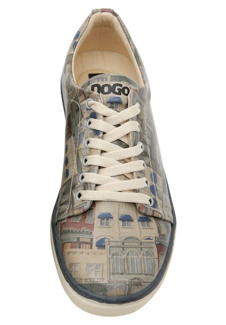Kadın Vegan Deri Çok Renkli Sneakers - Frame of Mind Tasarım