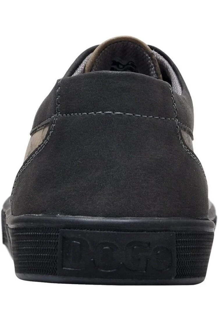 Kadın Vegan Deri Gri Sneakers - Black Dress Tasarım