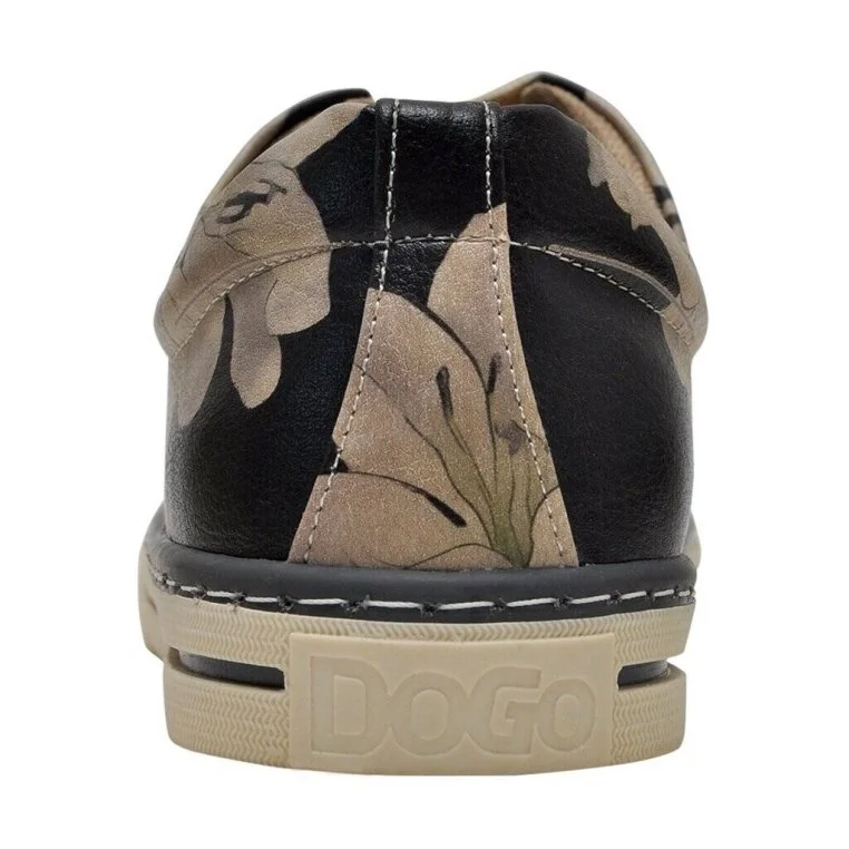 Kadın Vegan Deri Siyah Sneakers - Jasmine and Swan Tasarım