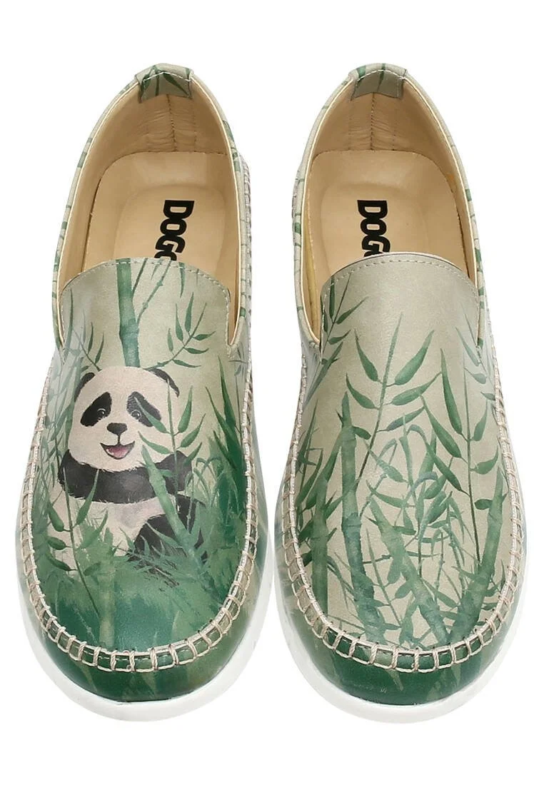 Kadın Vegan Deri Yeşil Günlük Ayakkabı - Bamboo Lover Tasarım