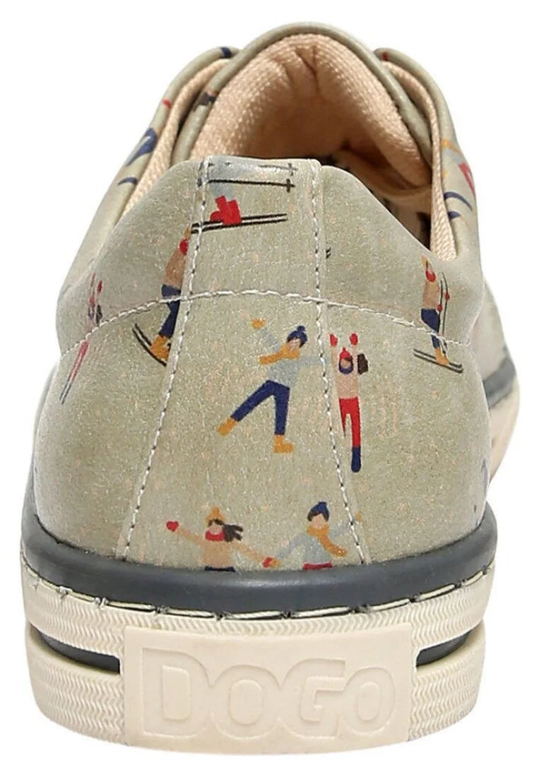 Kadın Vegan Deri Yeşil Sneakers - Winter People Tasarım