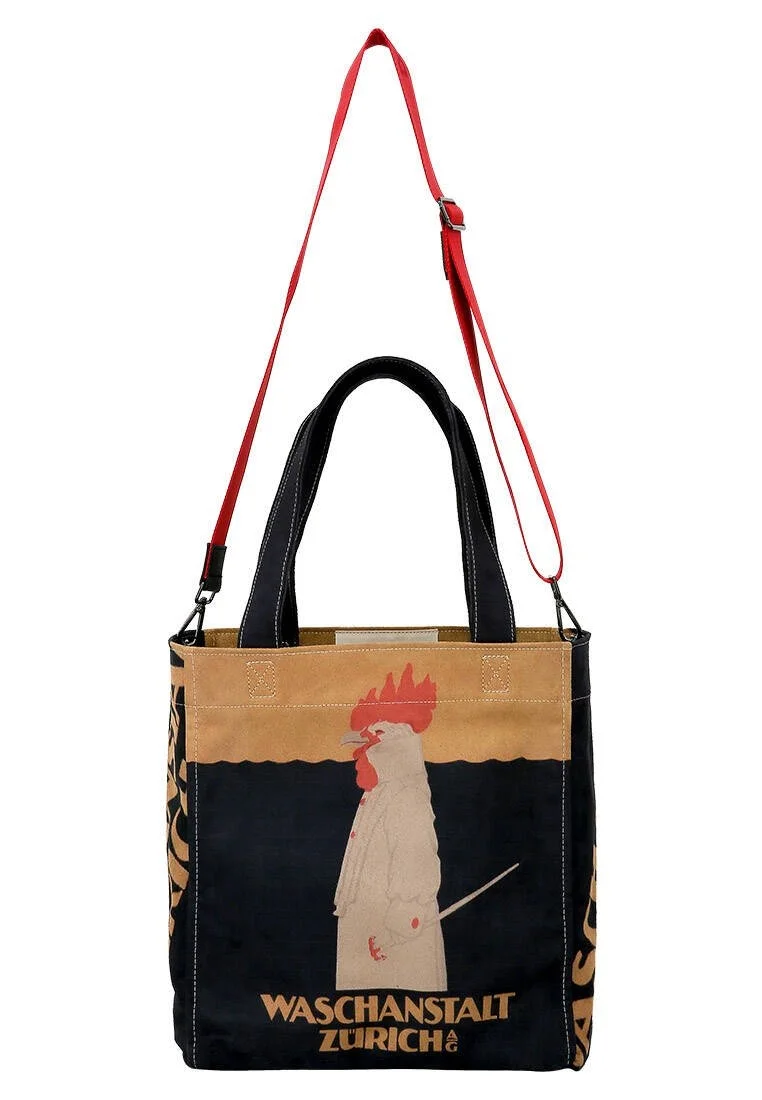 Kadın Vegan Deri Siyah Large Tote Bag - Outfit of The Day Tasarım