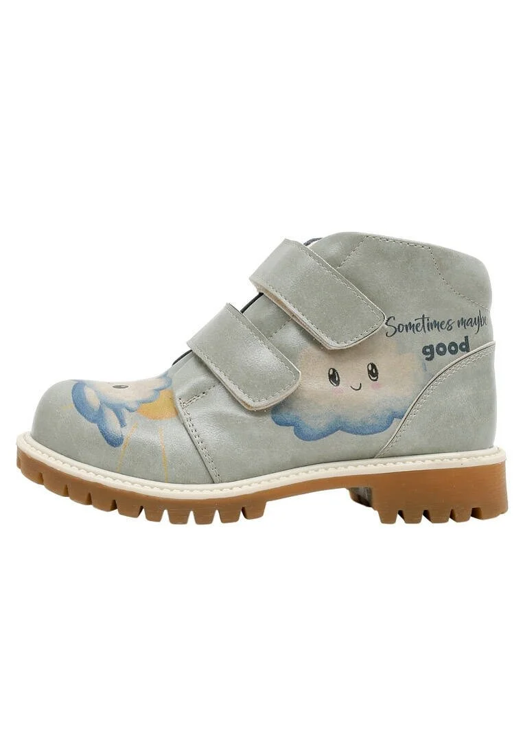Kids Vegan Leather Turquoise Long Boots - Sometimes Maybe Good Design