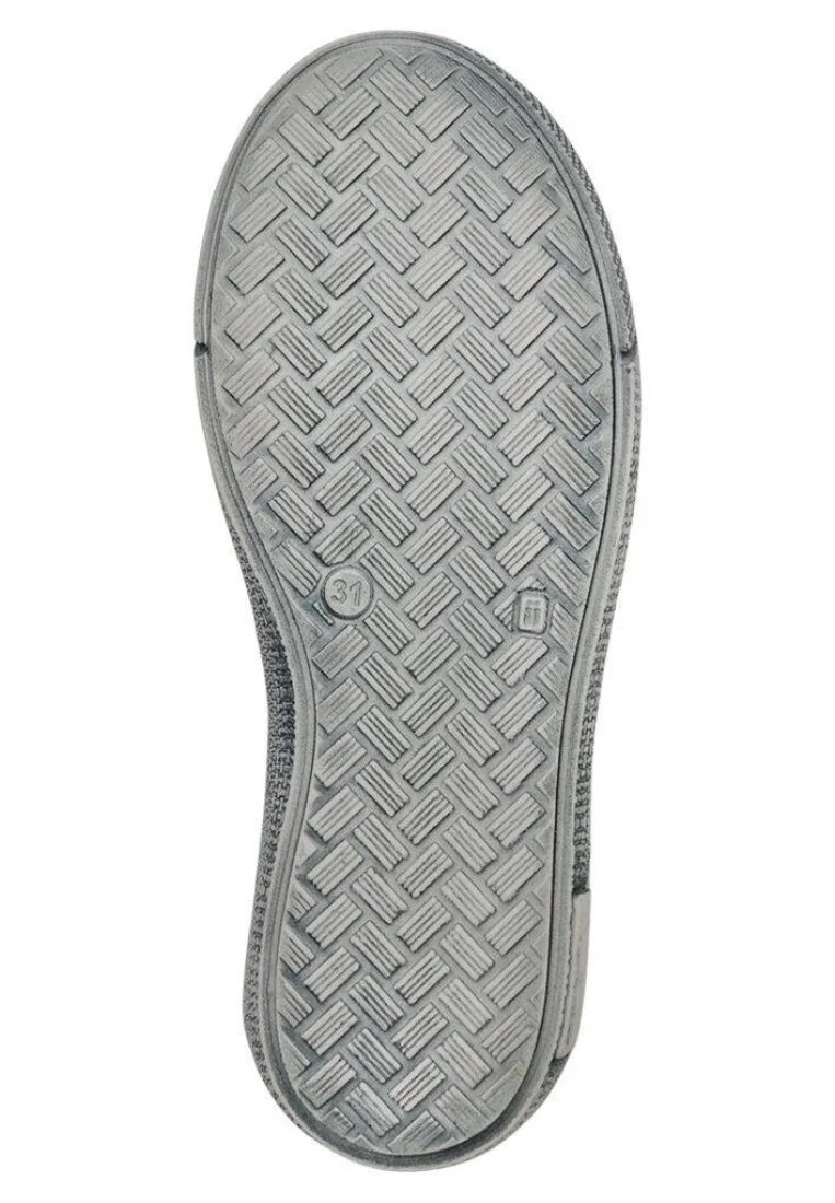 Kids Vegan Leather Beige Velcro Sneakers - Just Go Somewhere Design