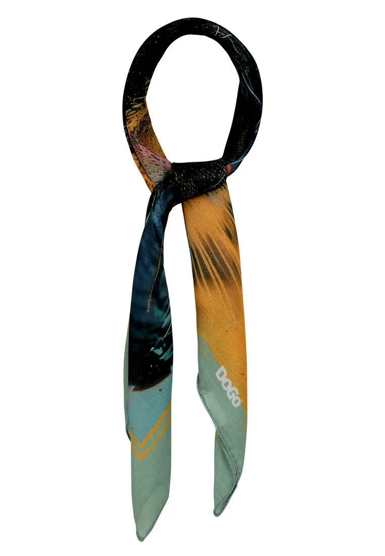Multicolor Scarf - Pop Cat Design