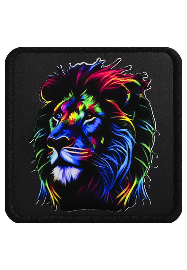 Unisex Siyah Değiştirilebilir Şapka Sticker - Prisma Lion Tasarım