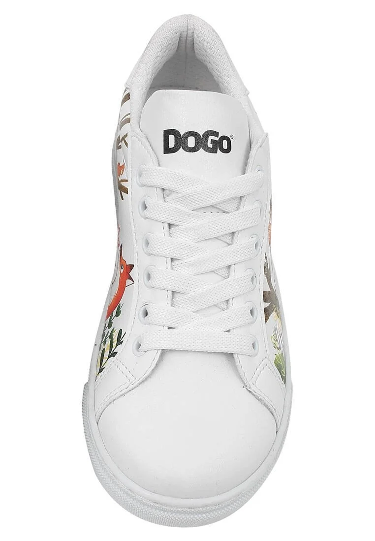 Unisex Çocuk Vegan Deri Beyaz Sneakers - Better Together Tasarım