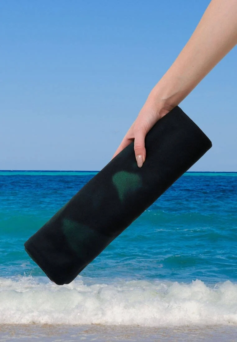 Unisex Çok Renkli Dogo Mare Deniz Havlusu - Flamingos Tasarım