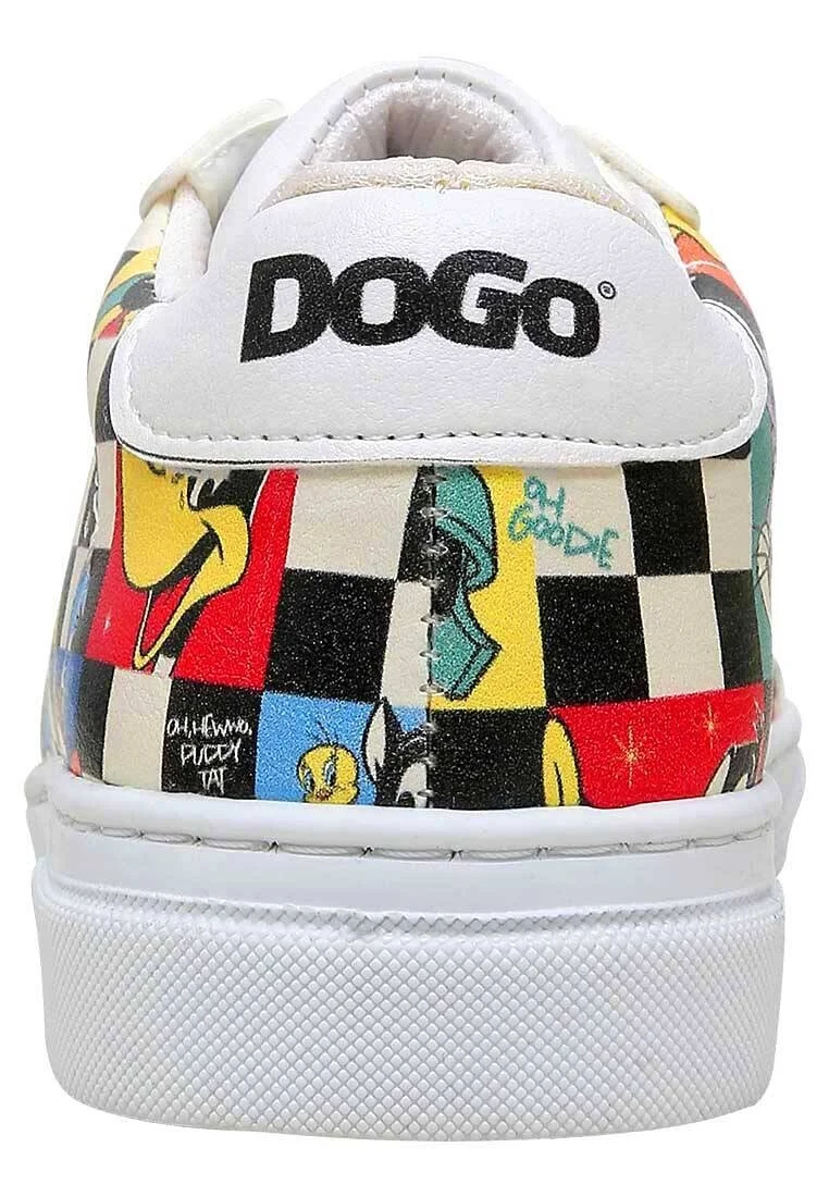 Unisex Kids Vegan Leather White Sneakers - Warner Bros You're Despicable Design