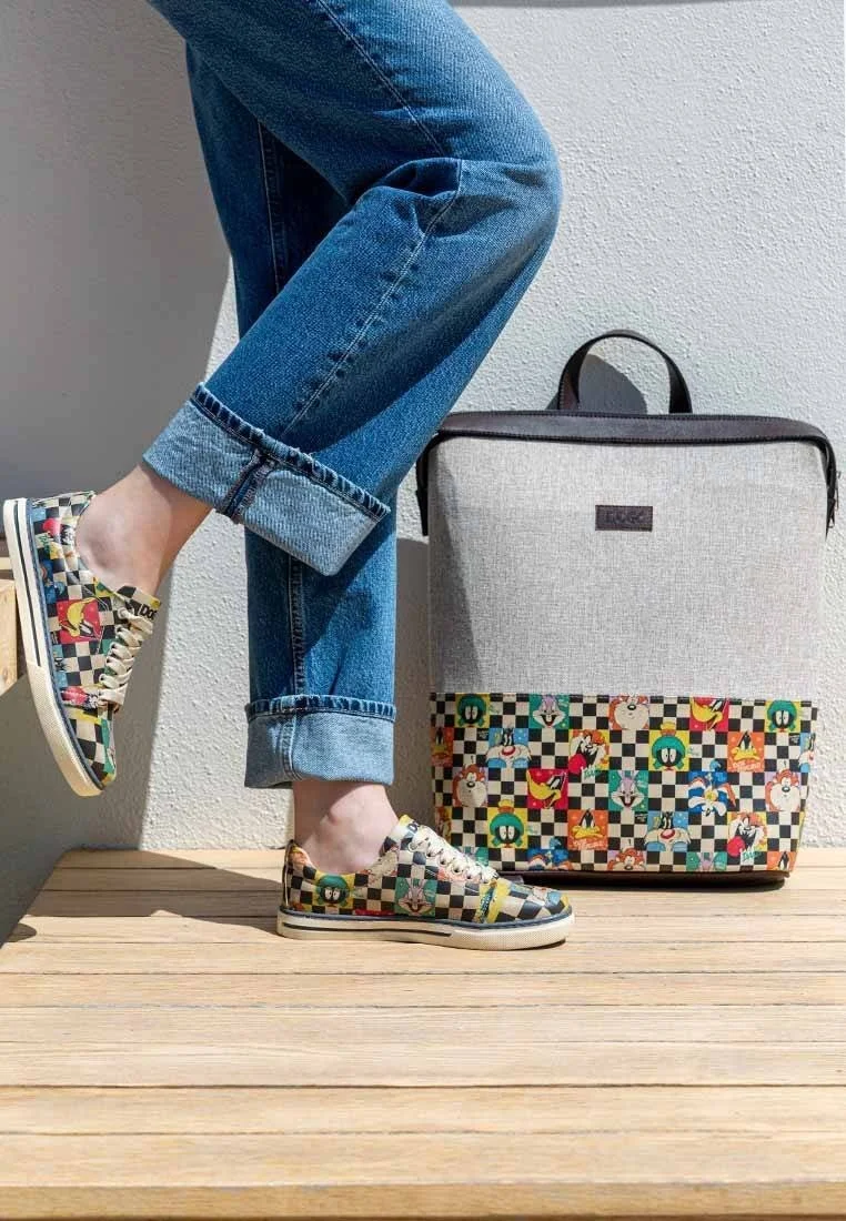 Unisex Vegan Gris Sac à dos - Warner Bros You're Despicable Motif