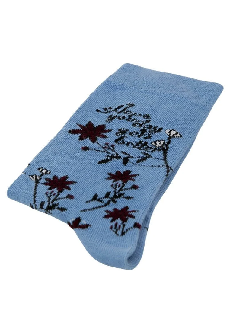 Unisex Vegan Purple Socks - Spirit Animal Design