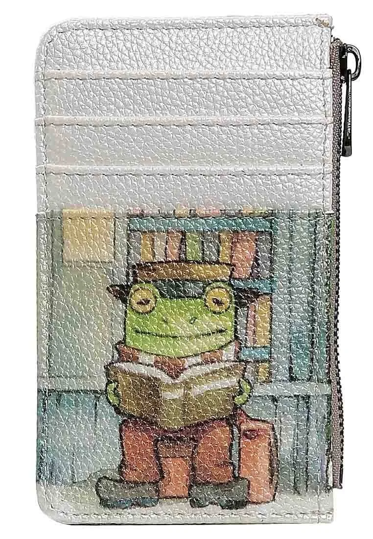 Women Multicolor Wallet - Bookstore Frog Design