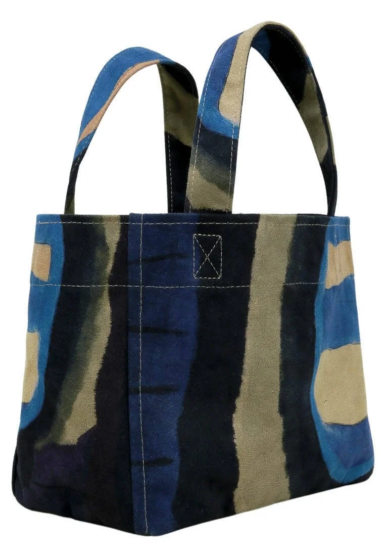 Kadın Vegan Çok Renkli Medium Tote Bag - Window Tasarım