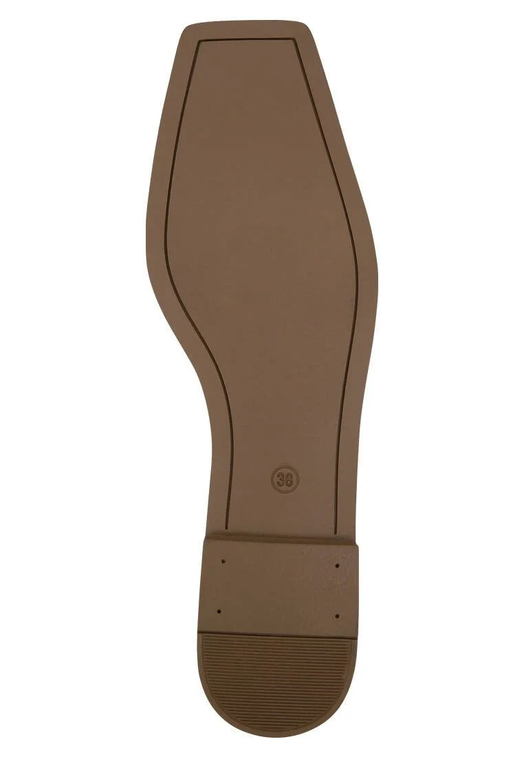 Women Vegan Leather Beige Ballerinas - Whiskers and Purrs Design