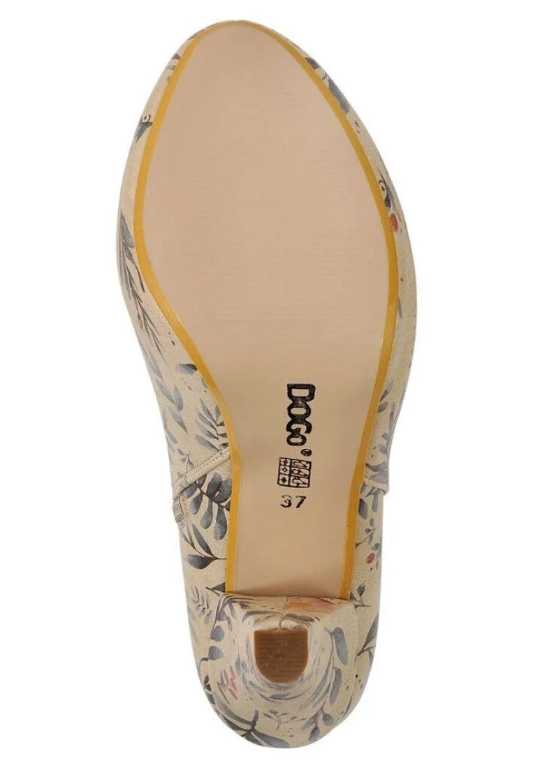 Women Vegan Leather Beige Bootie - Real life Design
