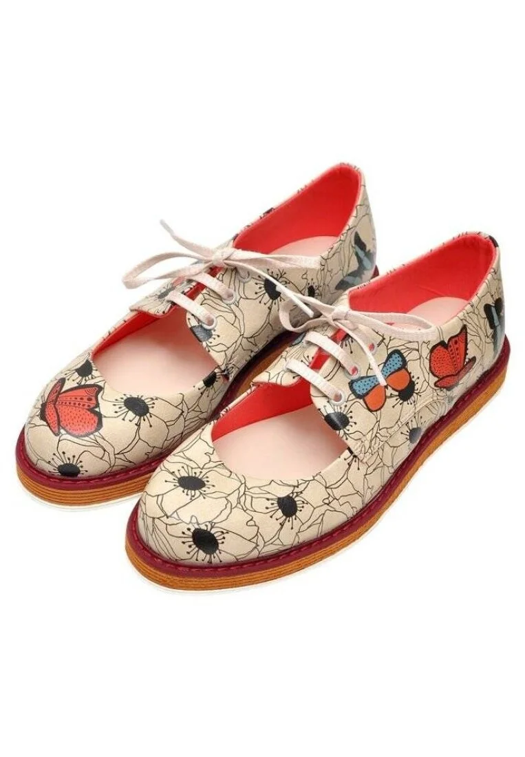 Women Vegan Leather Beige Sneakers - Believe in Yourself Design