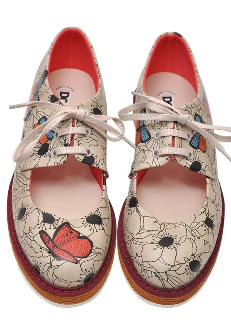Women Vegan Leather Beige Sneakers - Believe in Yourself Design