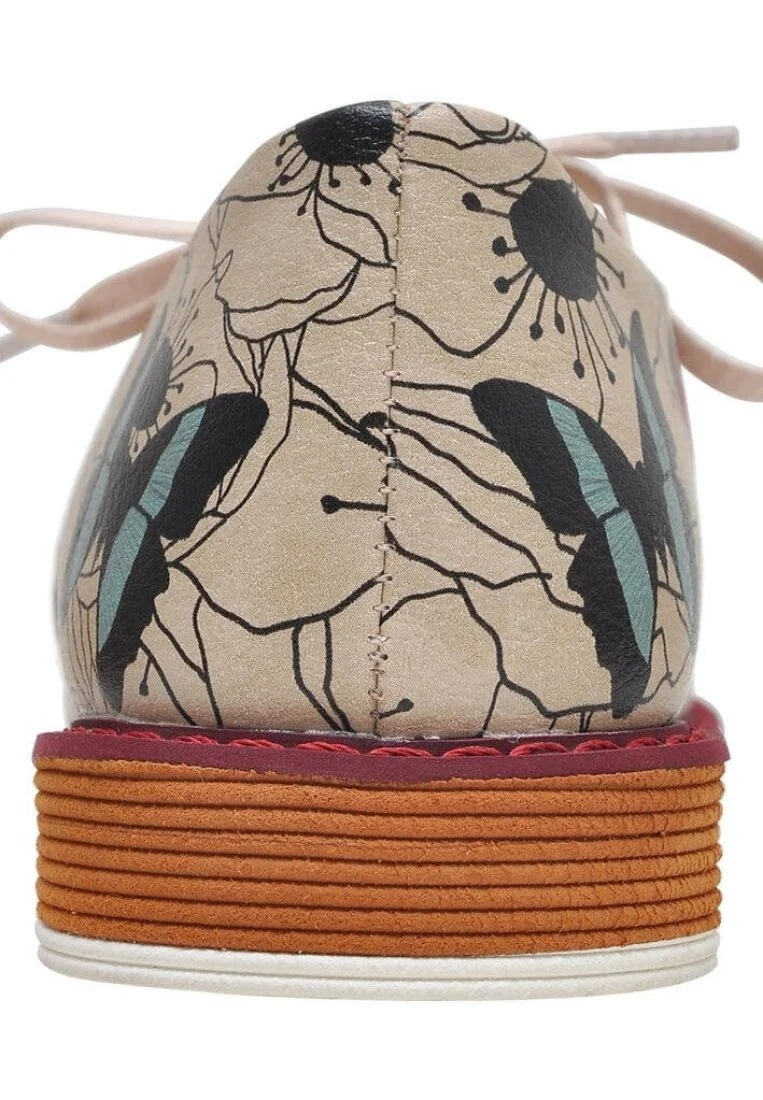 Women Vegan Leather Beige Sneakers - Believe in Yourself Design