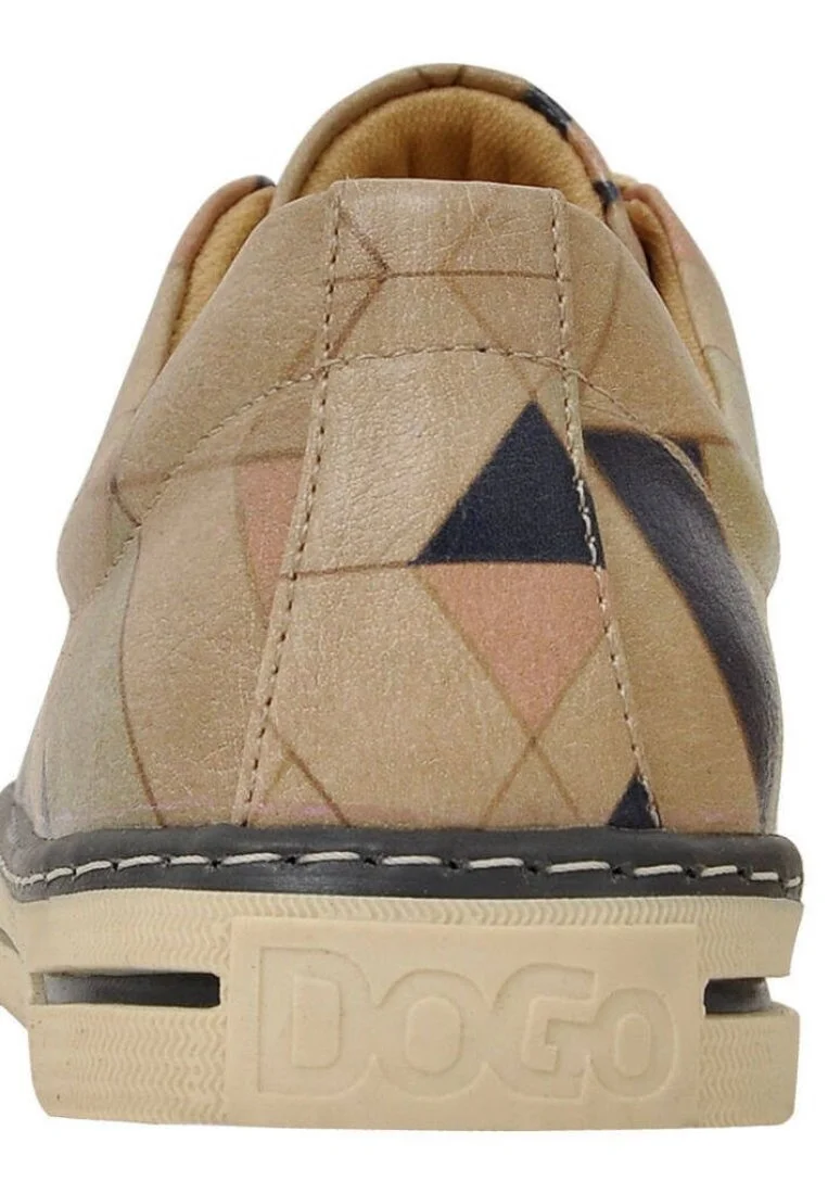 Women Vegan Leather Beige Sneakers - Crystallized Design