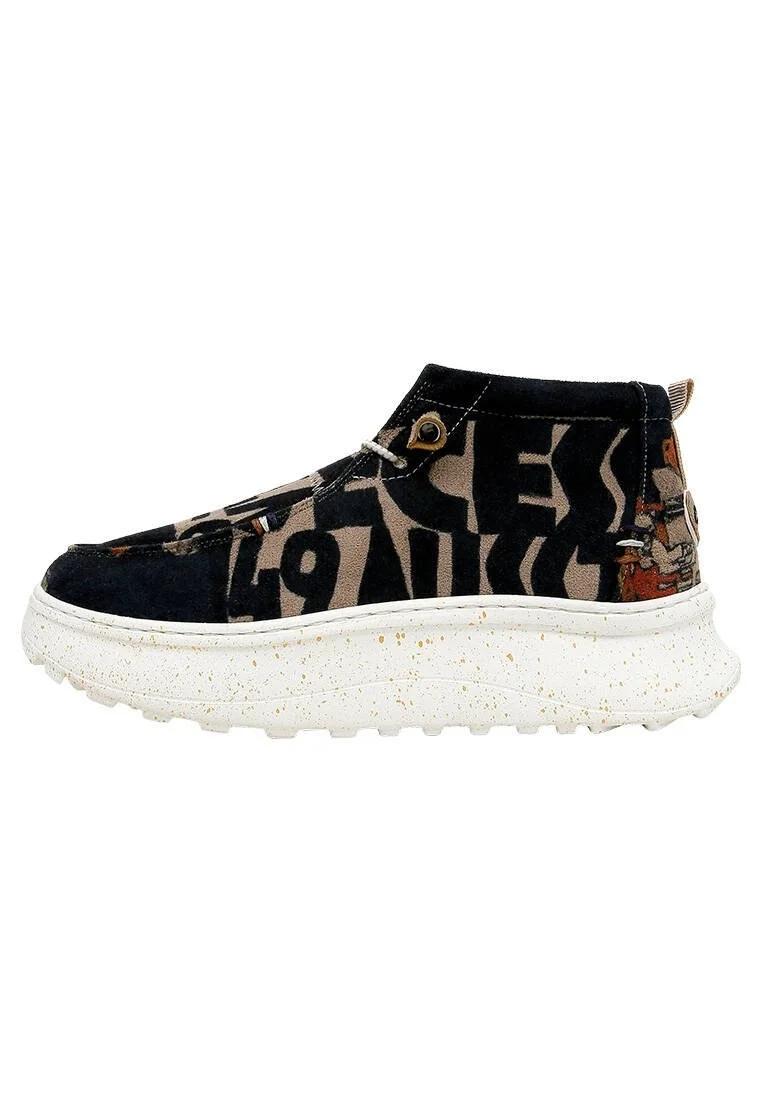 Women Vegan Leather Black Boots - Supper Design