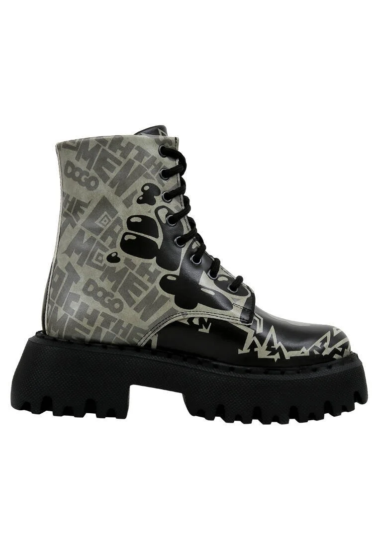 Women Vegan Leather Black Long Boots - Catch the Moment Design
