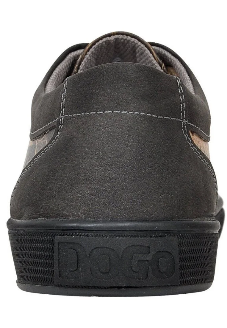 Women Vegan Leather Black Sneakers - Pattern Thuglife Design