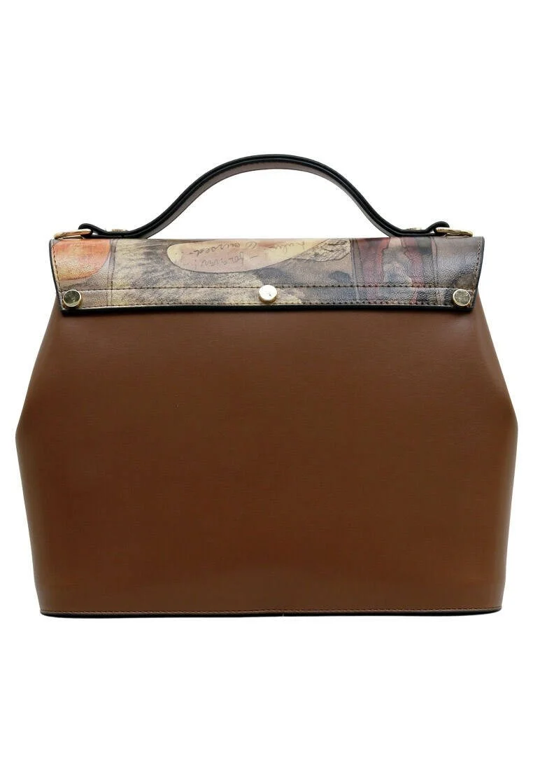 Women Vegan Leather Brown Purse - Be Still Design