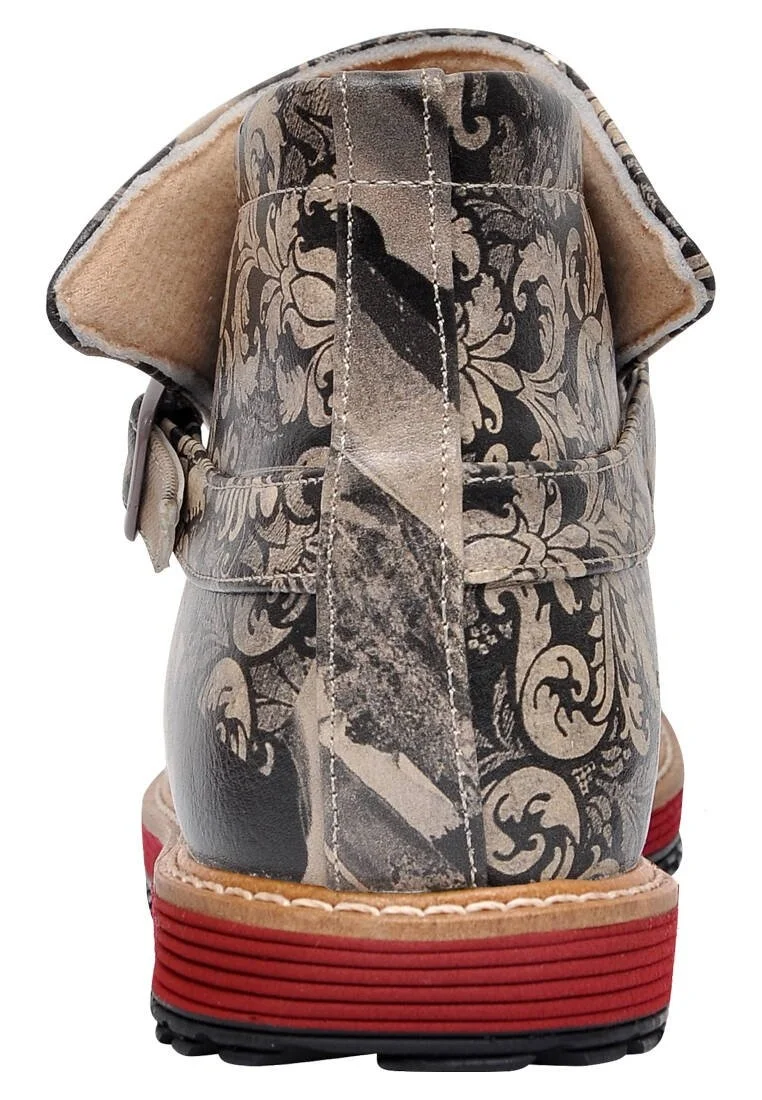 Women Vegan Leather Multicolor Chelsea Boot - Forever Design