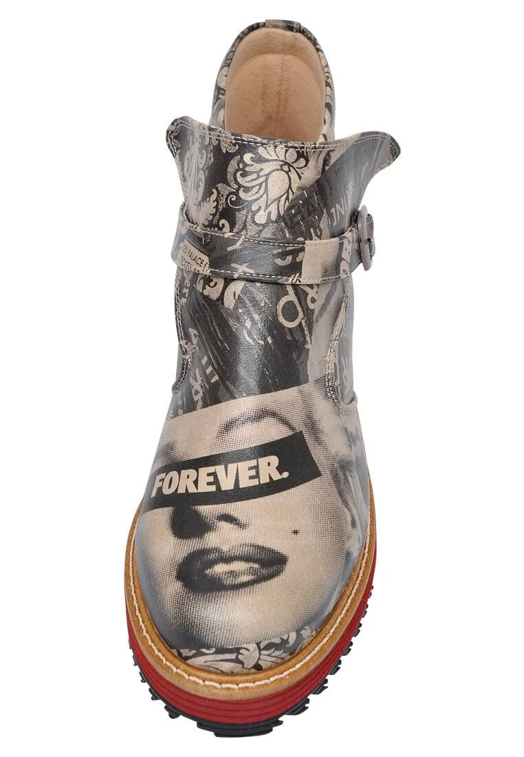 Women Vegan Leather Multicolor Chelsea Boot - Forever Design