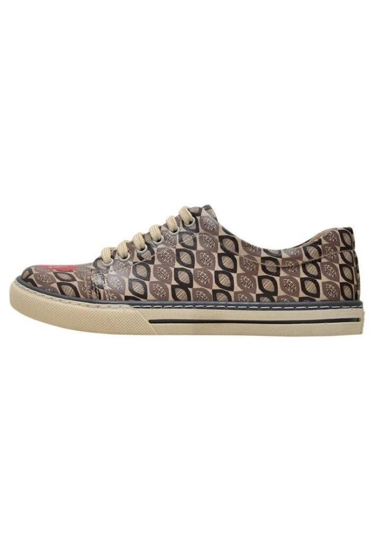 Women Vegan Leather Gray Sneakers - Hi Darling Design