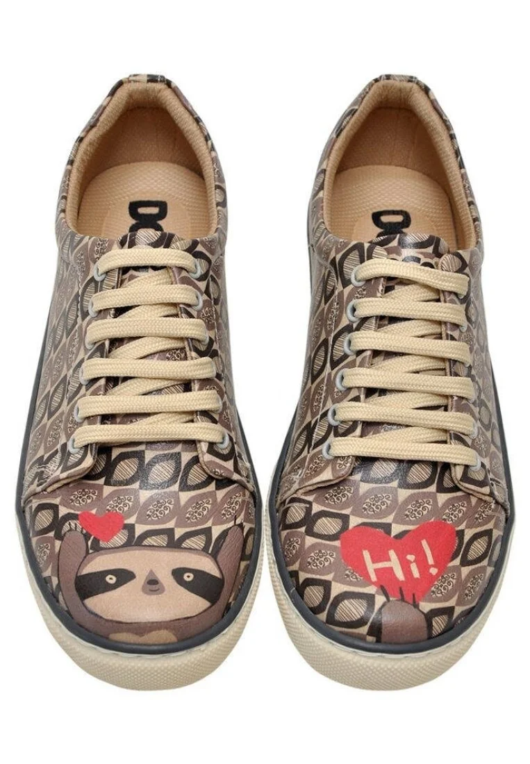 Women Vegan Leather Gray Sneakers - Hi Darling Design