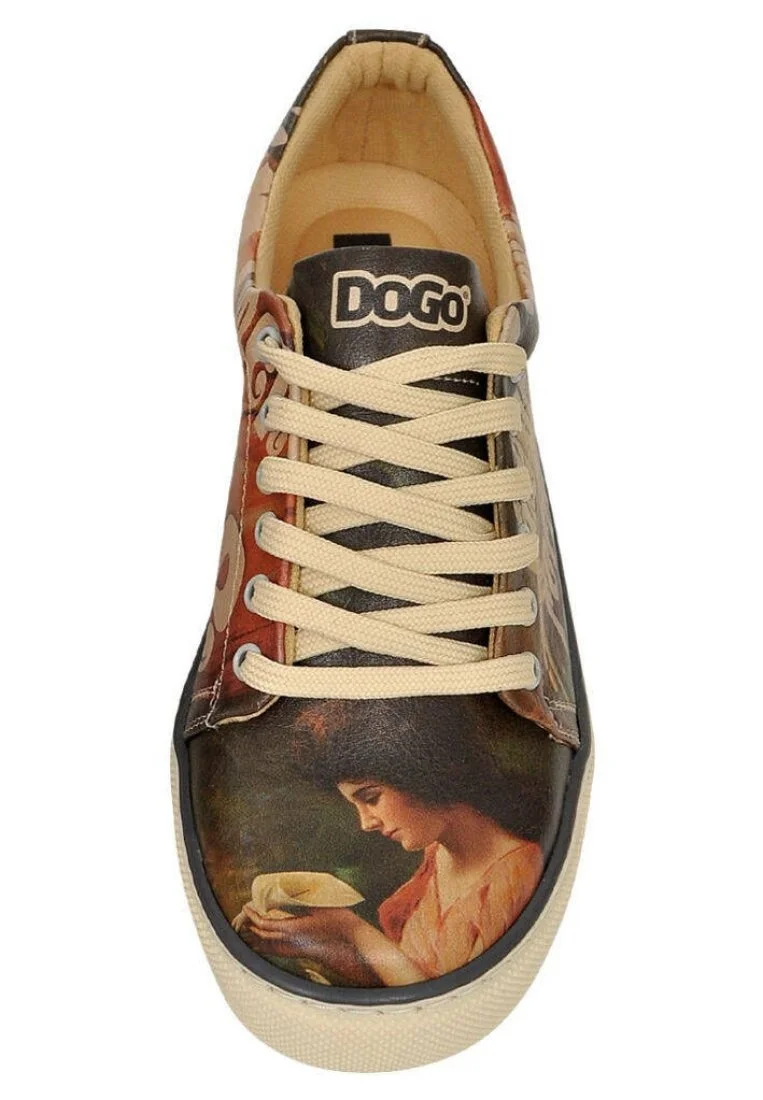 Women Vegan Leather Multicolor Sneakers - Tulipa Design