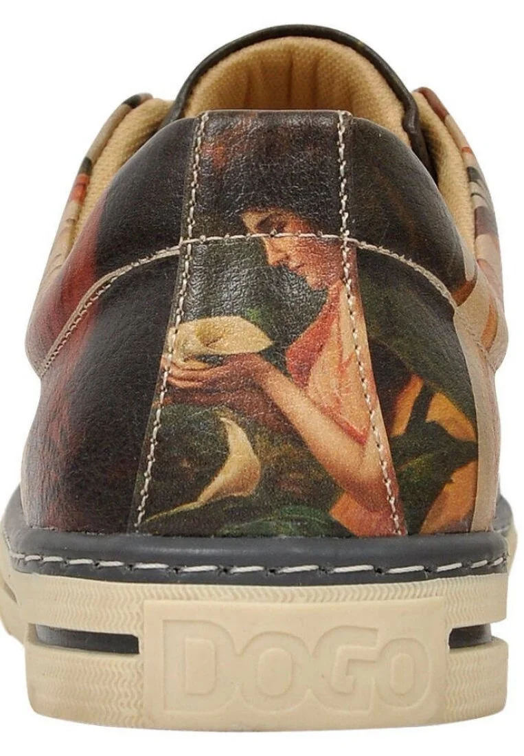 Women Vegan Leather Multicolor Sneakers - Tulipa Design