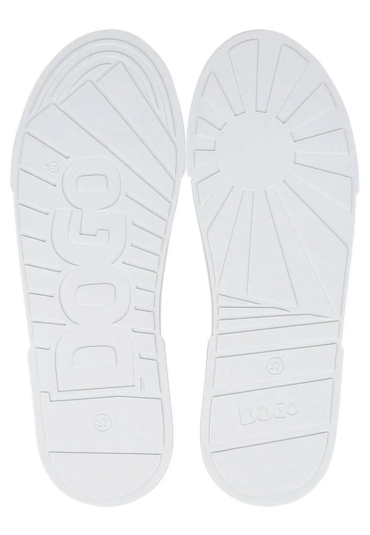 Women Vegan Leather White High Top Sneakers - Warner Bros Love is Pure Bugs Bunny Design