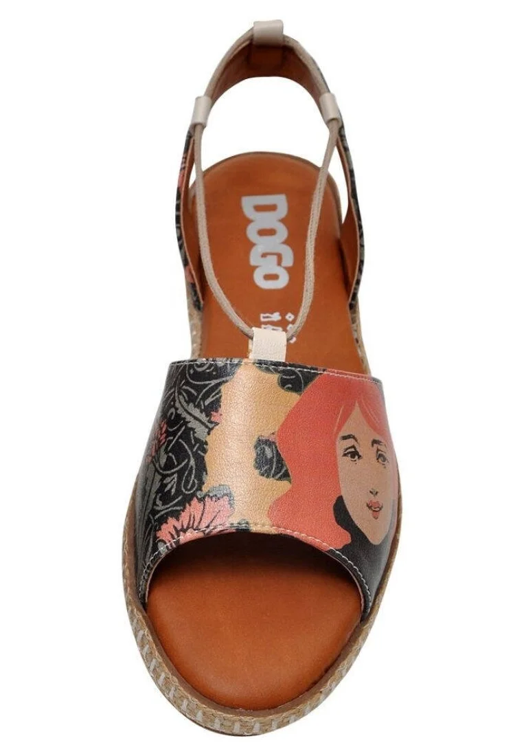 Women Vegan Leather Multicolor Lace Up Sandals - Victor Bicycles Design