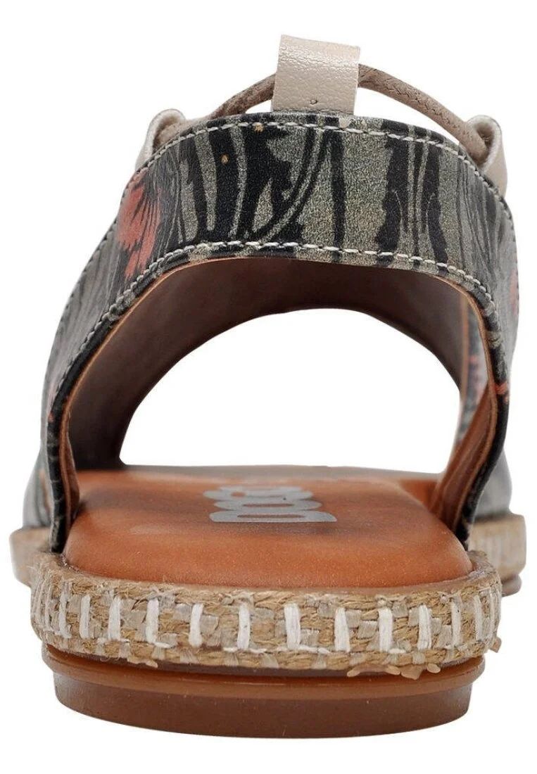 Women Vegan Leather Multicolor Lace Up Sandals - Victor Bicycles Design